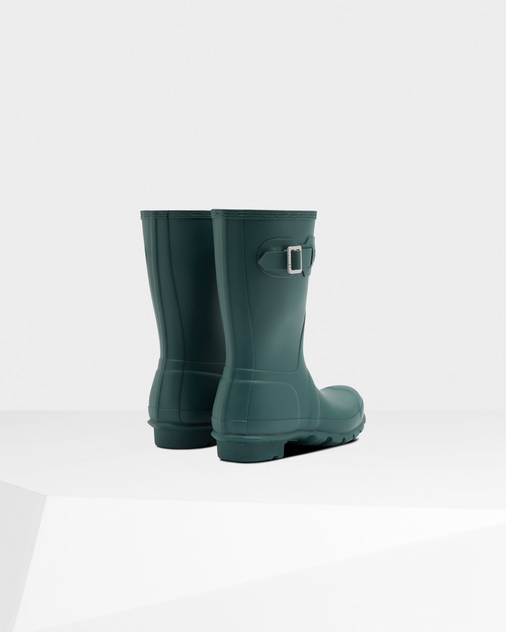 Hunter Mujer Original - Botas de Lluvia Verde - 205-GBOFPD